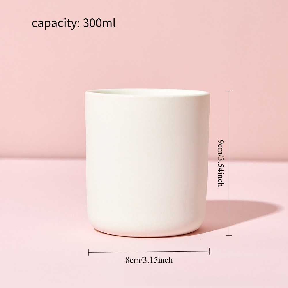 Castiçal de vidro branco fosco - Candle Making Jars With Lids avaliação e preço